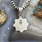 Sterling Silver Southwestern Style Turquoise Decorated Cluster Pendant For Women