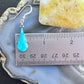 Phillippines Southwestern Style Sterling Silver Teardrop Turquoise Fashion Dangle Earring For Womens