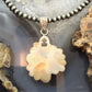 Sterling Silver Southwestern Style Natural Shape Turquoise Decorated Pendant For Women