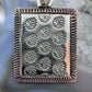 Ben Yellowhorse Navajo Sterling Silver & Copper Stamped Chief Profiles Pendant