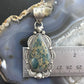 Sterling Silver Southwestern Style Teardrop Sediment Jasper Pendant For Women