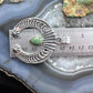Sterling Silver Southwestern Style Teardrop Turquoise Decorated Unisex Naja Pendant