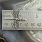 Sterling Silver Fashion Dragonfly Pendant