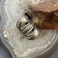 Carolyn Pollack Vintage Sterling Silver Decorated Ropes & Bands Ring For Women