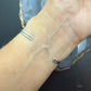 Vintage Native American Silver Natural Turquoise Split Shank Bracelet For Women