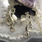 Carolyn Pollack Sterling Silver White Jasper Bead Swirls Post Earrings For Women