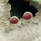 Carolyn Pollack Sterling Silver Oval Purple Spiny Oyster Stud Earrings For Women