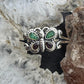 Carolyn Pollack Sterling Silver Turquoise & Amethyst Chip Inlay Butterfly Ring For Women