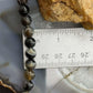 Sterling Silver Southwestern Style 8mm Smoky Onyx Beads 18" Necklace For Women