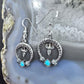 Carolyn Pollack Sterling Silver Turquoise Naja Dangle Earrings For Women