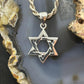 Sterling Silver Fashion Unisex Star of David Pendant