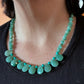 Carolyn Pollack Sterling Silver Green Chalcedony & Turquoise 14"-18" Necklace For Women