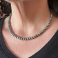 Sterling Silver Southwestern Style 6 mm Navajo Pearl Beads 18"-20" Necklace For Women