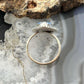 Sterling Silver Southwestern Style Golden Hill Turquoise Adjustable Ring For Women #13