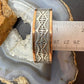 Wylie Secatero Navajo Sterling Silver & Copper Stamped Bracelet For Women #4