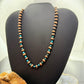 Copper 4mm-7.5mm Navajo Pearl Beads & Turquoise Beaded 20" Necklace For Women