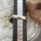 Carolyn Pollack Southwestern Style Sterling Silver Inlay Rhodonite & MOP Ring For Women