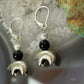 Carolyn Pollack Sterling Silver Fetish Bear w/Beads Dangle Earrings For Women