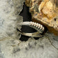 Carolyn Pollack Sterling Silver Faceted Garnet Decorated Ring Size 7 For Women