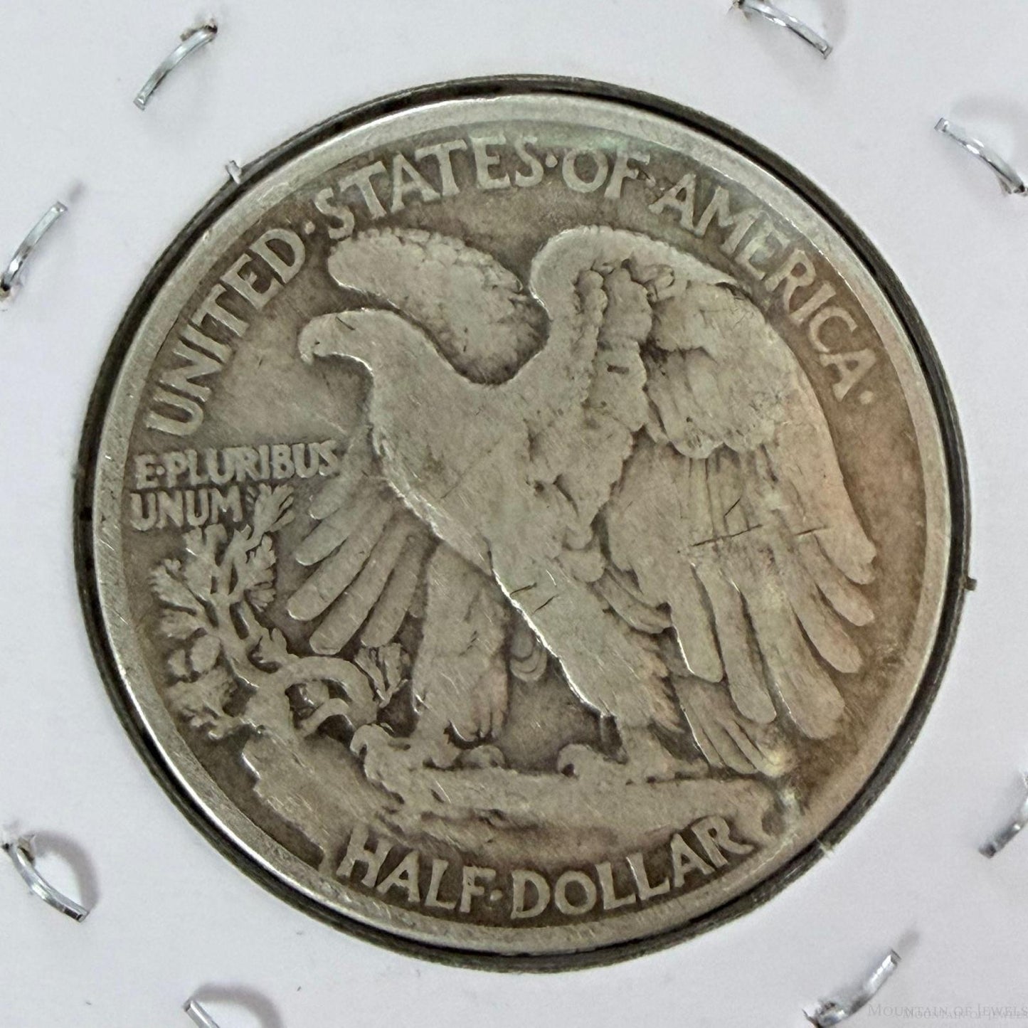 1944 US Walking Liberty Half Dollar 90% Silver VG-F #20126-9