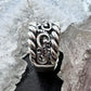 Carolyn Pollack Sterling Silver Swirls & Ropes Decorated Ring Size 7.75 For Women