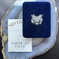 2001 Vintage US 1.0 Troy Ounce Fine Silver American Eagle Round Proof W/Box #OX