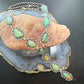 Sterling Silver Southwestern Style Royston Turquoise Lariat 29" Necklace For Women