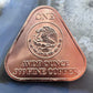 2024 Mexico Colored .999 Fine Copper One AVDP Triangular Ounce Roll of 20 Mint