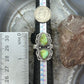 Sterling Silver Southwestern Style Sonora Gold Turquoise Adjustable Ring For Women #10