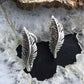 Carolyn Pollack Sterling Silver Detailed Feather Post Earrings For Women