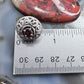 Carolyn Pollack Sterling Silver Faceted Round Garnet Omega Back Stud Earrings