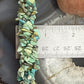 Desert Rose Trading Sterling Silver 5 Interwoven Strand Rough Turquoise Necklace For Women