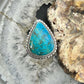 Sterling Silver Southwestern Style Teardrop Shattuckite Ring Size 7 For Women