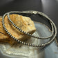 Sterling Silver Southwestern Style 4 mm Navajo Pearl Beads 30"-32" Necklace