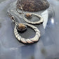 Carolyn Pollack Southwestern Style Sterling Silver Picture Jasper Dangle Earrings For Women