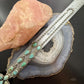 Sterling Silver Southwestern Style Royston Turquoise Lariat 28" Necklace For Women