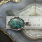 Sterling Silver Southwestern Style Oval Turquoise Pendant For Women #10