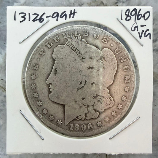 1886-O US 90% Morgan Silver Dollar G-VG #13126-9GH
