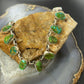 Sterling Silver Southwestern Style Teardrop & Oval Sonora Gold Turquoise 20" Necklace For Women