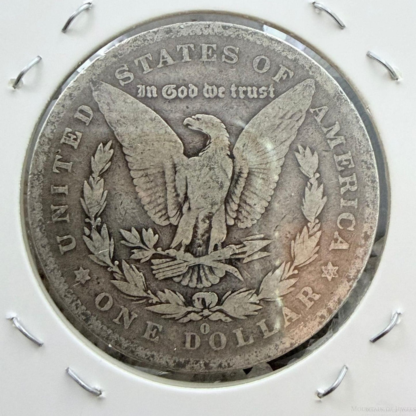 US 1879-O 90% Morgan Silver Dollar VG-F #122125-16GH