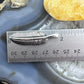 Sterling Silver Southwestern Style Unisex Feather Pendant