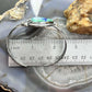 Sterling Silver Southwestern Style Large Triangle Azurite Decorated Bracelet For Women
