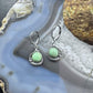 Carolyn Pollack Sterling Silver Rounded Gaspeite Dangle Earrings For Women