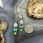 Sterling Silver Southwestern Style Multistone Dangle Earrings For Women #11
