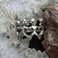 Carolyn Pollack Sterling Silver Dancing Figures Ring For Women with Size Variety