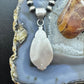 Sterling Silver Southwestern Style Elongated Teardrop Shattuckite Pendant For Women