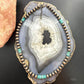 Southwestern Style Copper 8mm Navajo Pearl Beades & Turquoise 18"-20" Necklace For Women
