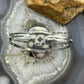 Sterling Silver Southwestern Style Teardrop Azurite Decorated Bracelet For Women
