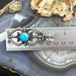 Eva & Linberg Billah Native American Sterling Silver Sandcast Turquoise Unisex Pendant