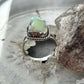 Sterling Silver Southwestern Style Natural Shape Opal Ring Size 7.25 For Women #1